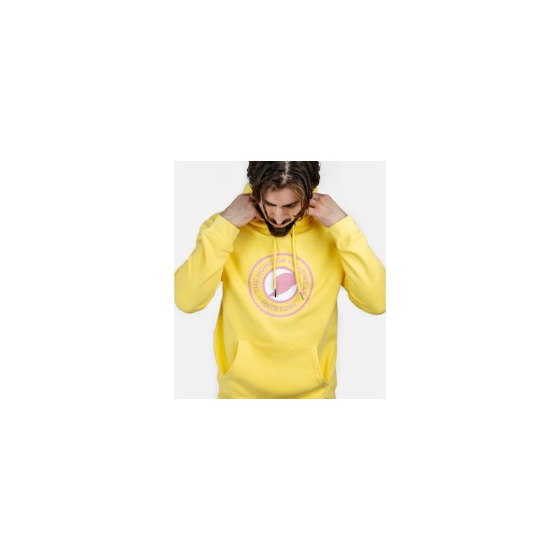 Pineapple Pink/White Hoodie - Hatstore