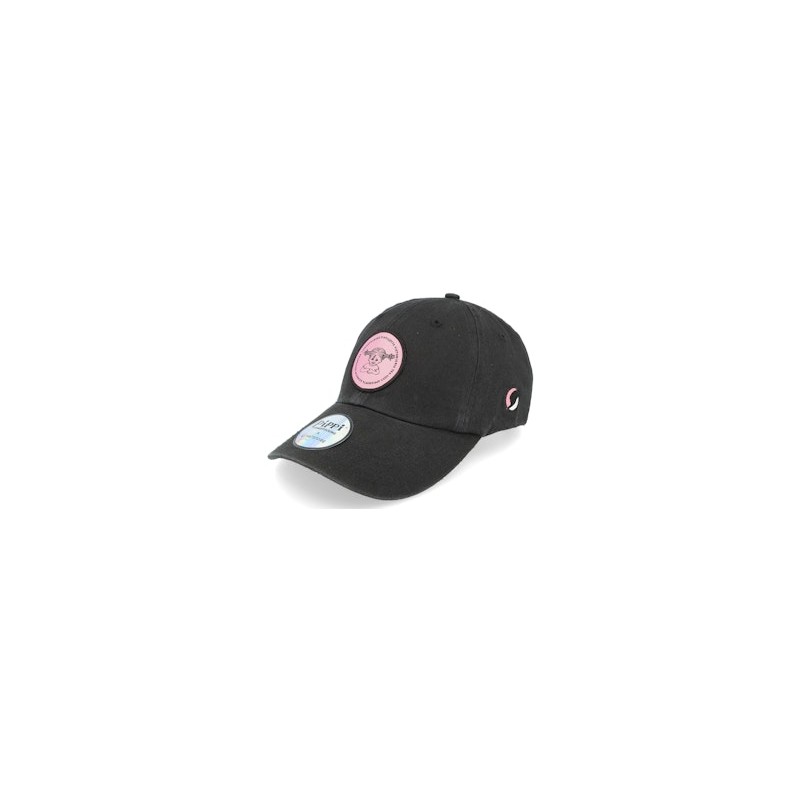 Pippilotta Black/Pink Dad Cap - Pippi Longstocking
