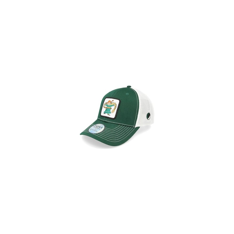 Pippi Snake Green/White Trucker - Pippi Longstocking