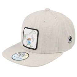 Kids Pippi The Horse Grey Snapback - Pippi Longstocking