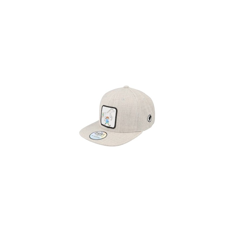 Kids Pippi The Horse Grey Snapback - Pippi Longstocking