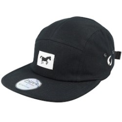 The Horse Silhouette Black 5-Panel - Pippi Longstocking