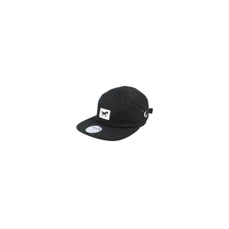 The Horse Silhouette Black 5-Panel - Pippi Longstocking