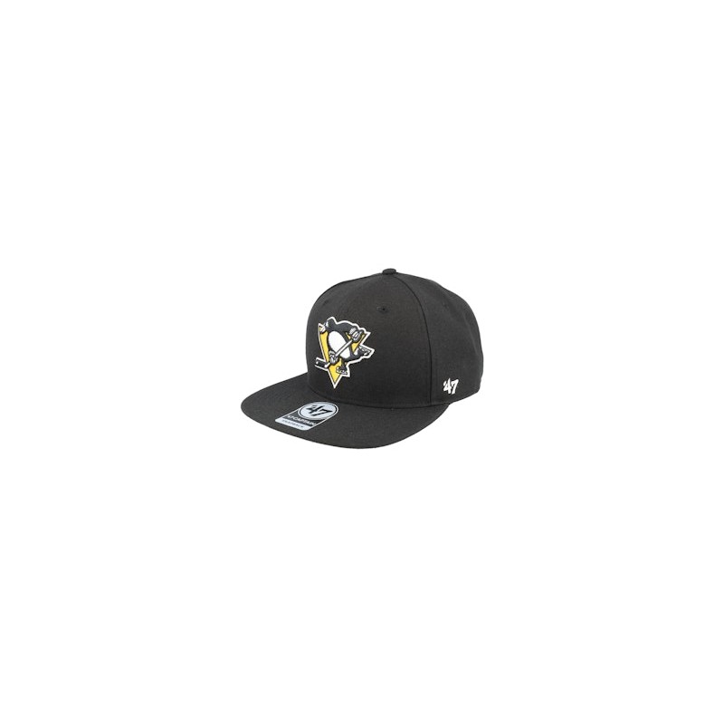 Pittsburgh Penguins NHL No Shot Captain Black Snapback - 47 Brand