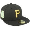 Pittsburgh Pirates 59FIFTY Citruspop Black/Lime Fitted - New Era