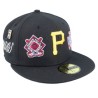 Pittsburgh Pirates 59FIFTY Historic Champs Black Fitted - New Era