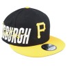 Pittsburgh Pirates 9FIFTY Sidefont Black/Yellow Snapback - New Era