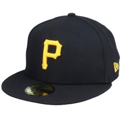 Pittsburgh Pirates Authentic On-Field 59Fifty Black Fitted - New Era