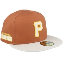 Pittsburgh Pirates Boucle 59FIFTY Pitpir Burnt/Stone Fitted - New Era