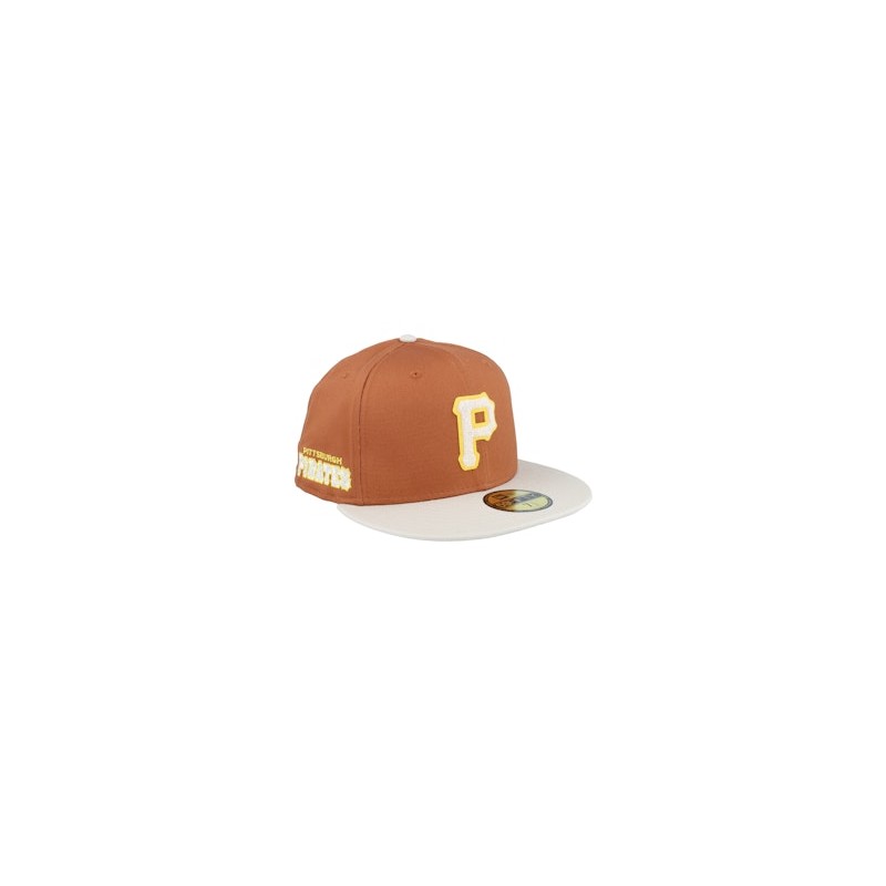 Pittsburgh Pirates Boucle 59FIFTY Pitpir Burnt/Stone Fitted - New Era