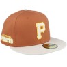 Pittsburgh Pirates Boucle 59FIFTY Pitpir Burnt/Stone Fitted - New Era