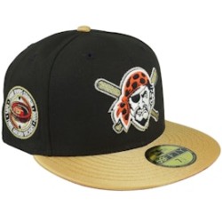 Pittsburgh Pirates Golden Royale 59FIFTY Black/Metal Gold Fitted - New Era