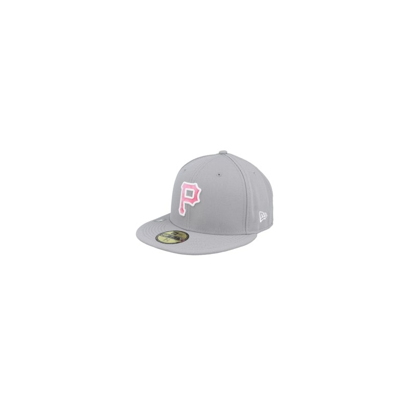 Pittsburgh Pirates MLB22 Mothers Day 59FIFTY Grey Fitted - New Era