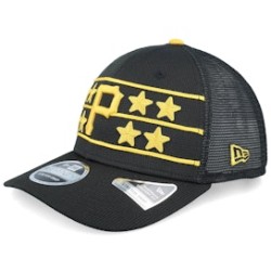 Pittsburgh Pirates MLB Batting Practice 9SEVENTY Black/Yellow Trucker - New Era