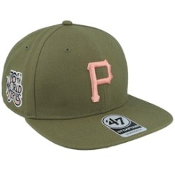 Pittsburgh Pirates Sure Shot Under Captain Sandalwood Snapback - 47 Brand
