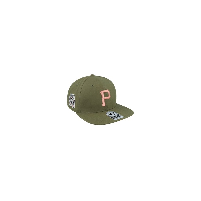 Pittsburgh Pirates Sure Shot Under Captain Sandalwood Snapback - 47 Brand