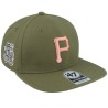 Pittsburgh Pirates Sure Shot Under Captain Sandalwood Snapback - 47 Brand