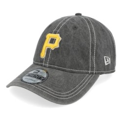 Pittsburgh Pirates Washed Contrast 9TWENTY Black/Yellow Dad Cap - New Era