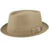 Cotton Khaki Pork Pie - Stetson