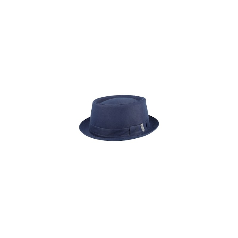Cotton Navy Pork Pie - Stetson