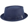 Cotton Navy Pork Pie - Stetson