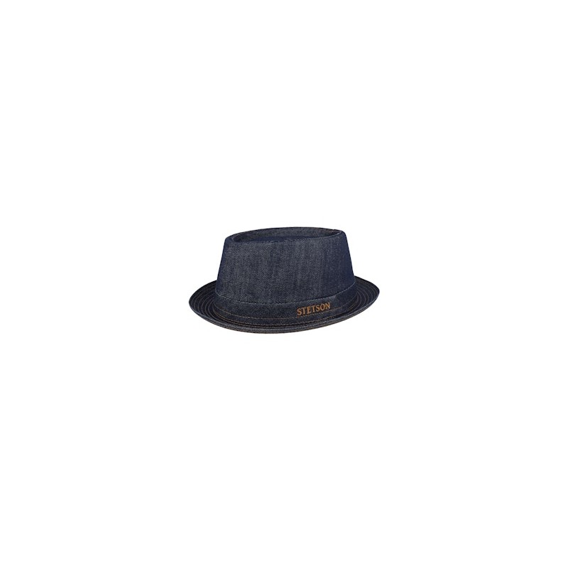 Denim Sustainable Blue Pork Pie - Stetson