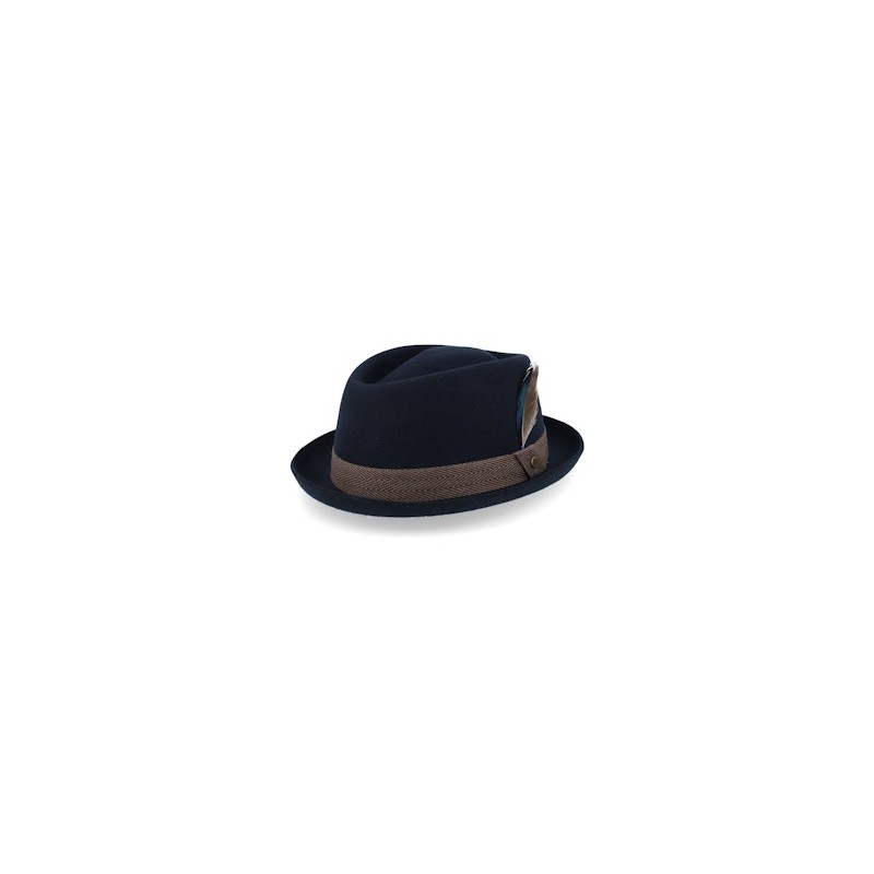Diamond Woolfelt Midnight Blue Pork Pie - Stetson