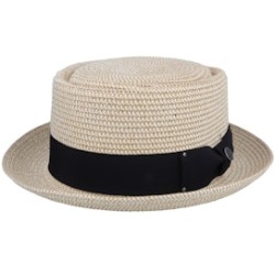 Hats Toyo Braided Pork Pie Hat - Jaxon & James
