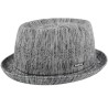 Kg Color Burst Ventair Mowbray Black Gradient Pork Pie - Kangol