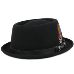 Pork Pie Woolfelt Black - Stetson