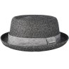 Toyo Heather Black Porkpie - Stetson