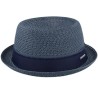 Toyo Light Blue/Navy Pork Pie - Stetson