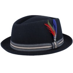 Woolfelt Diamond Pork Pie - Stetson