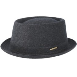 Wool Grey Pork Pie - Stetson
