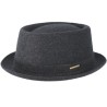 Wool Grey Pork Pie - Stetson