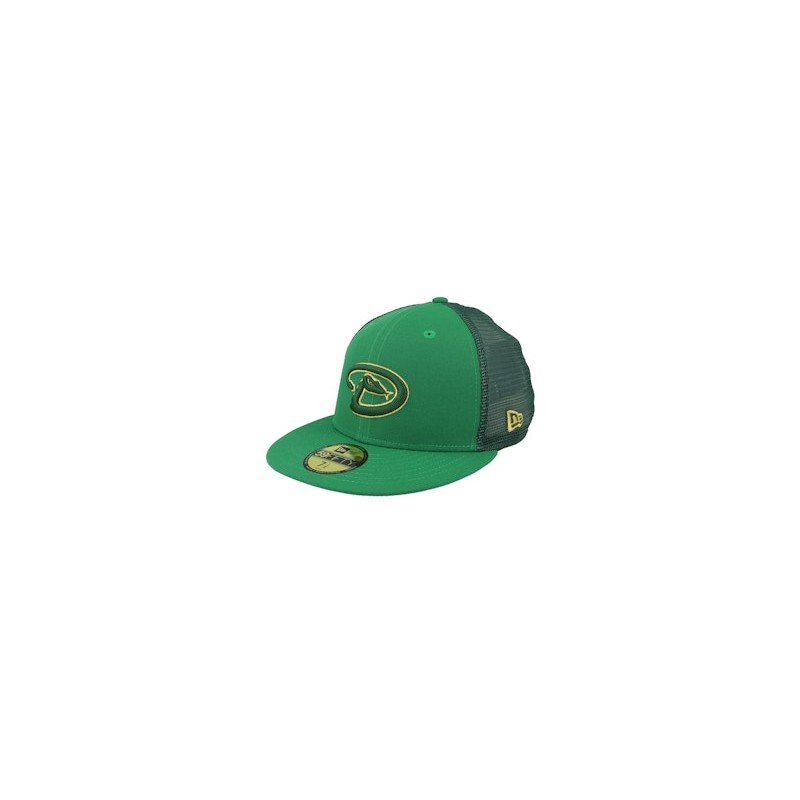 Arizona Diamondbacks 59FIFTY MLB St Patricks Day 23 Green Mesh Fitted - New Era