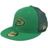 Arizona Diamondbacks 59FIFTY MLB St Patricks Day 23 Green Mesh Fitted - New Era