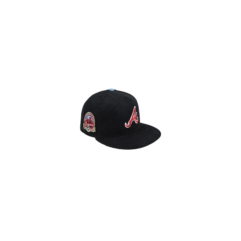 Atlanta Braves Umbrella 59FIFTY 40th Black Fitted - New Era
