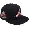 Atlanta Braves Umbrella 59FIFTY 40th Black Fitted - New Era