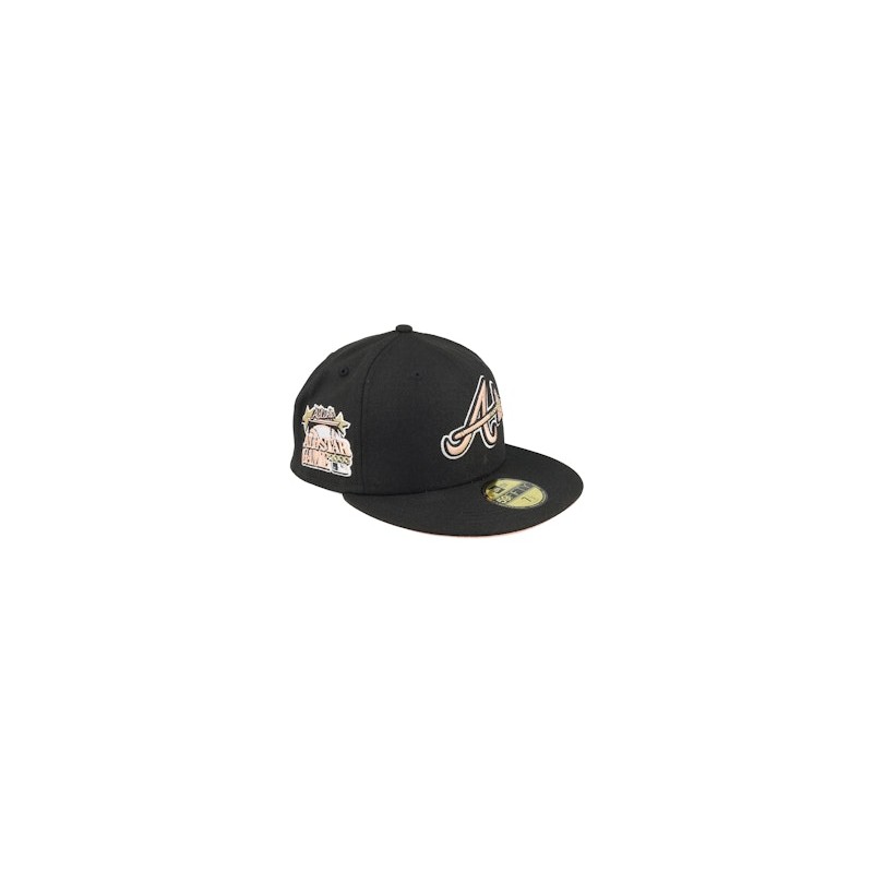Atlanta Braves Echo 59FIFTY Black/Peach Fitted - New Era