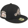 Atlanta Braves Echo 59FIFTY Black/Peach Fitted - New Era