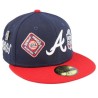 Atlanta Braves 59FIFTY Historic Champs Navy/Red Fitted - New Era