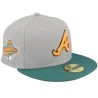 Atlanta Braves Airborn 59FIFTY World Series 96 Grey Fitted - New Era