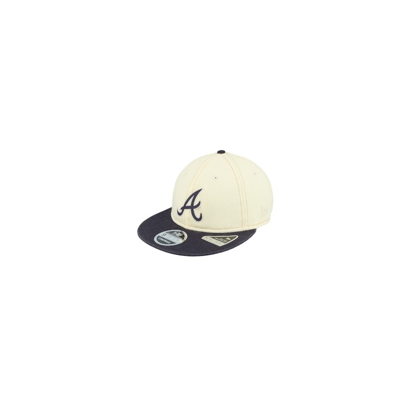 Atlanta Braves Denim Chrome/Black Strapback - New Era