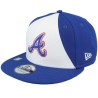 Atlanta Braves MLB24 City Connect Off 9FIFTY White/Royal Snapback - New Era