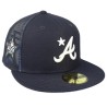 Atlanta Braves MLB22 All Star Game Wo 59FIFTY Navy Mesh Fitted - New Era