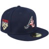 Atlanta Braves MLB 4th Of July 23 59FIFTY Navy Fitted - New Era