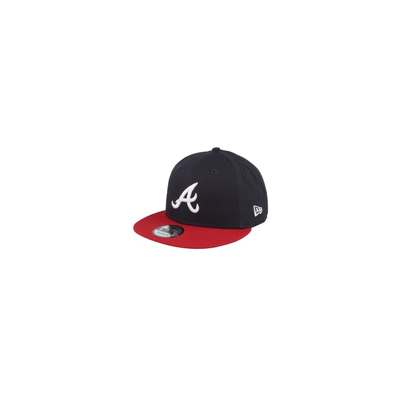 Atlanta Braves MLB 9FIFTY Navy/Red Snapback - New Era