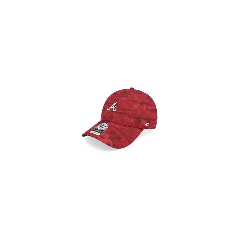 Atlanta Braves MLB Alt 47 Clean Up Red Dad Cap - 47 Brand