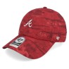 Atlanta Braves MLB Alt 47 Clean Up Red Dad Cap - 47 Brand